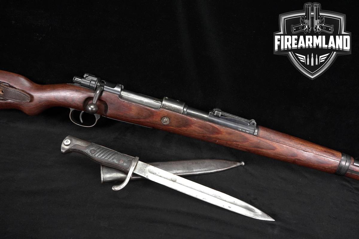 RARE 1940 Mauser Karabiner 98k 8mmMauser 24" German WWII Stamped +BAYONET