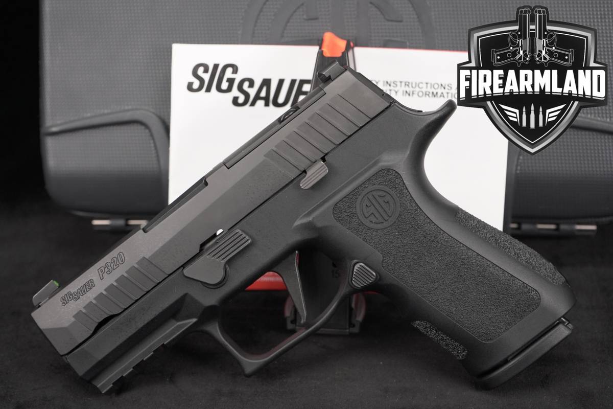Sig Sauer P320 X-Series X-Compact 9mm Optics-Ready P 320 +2 MAGS, ORIG CASE