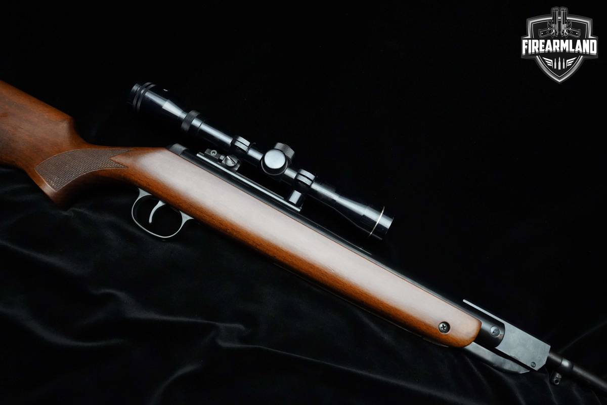 1987 Diana RWS Model 36 177 Pellet Rifle + scope 19.5" Blued Break Action