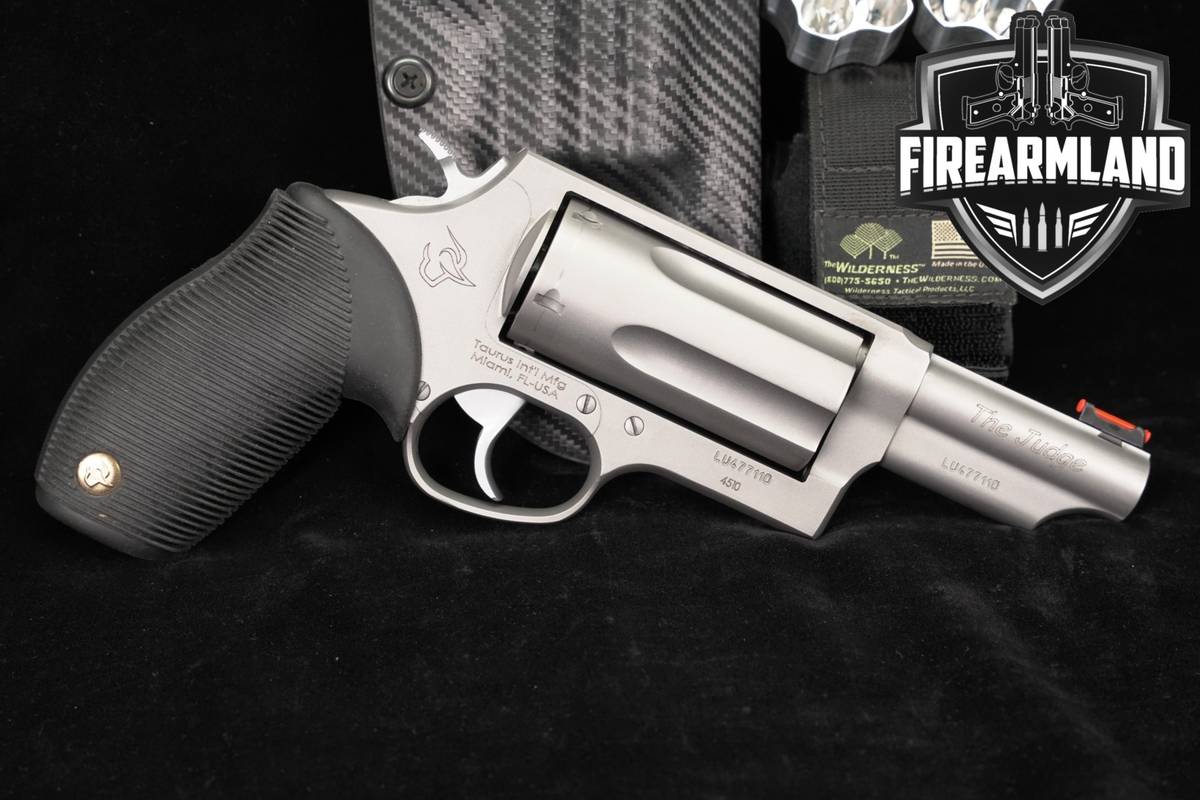 Taurus THE JUDGE 45 LC/410 3" Stainless DA/SA +HOLSTER
