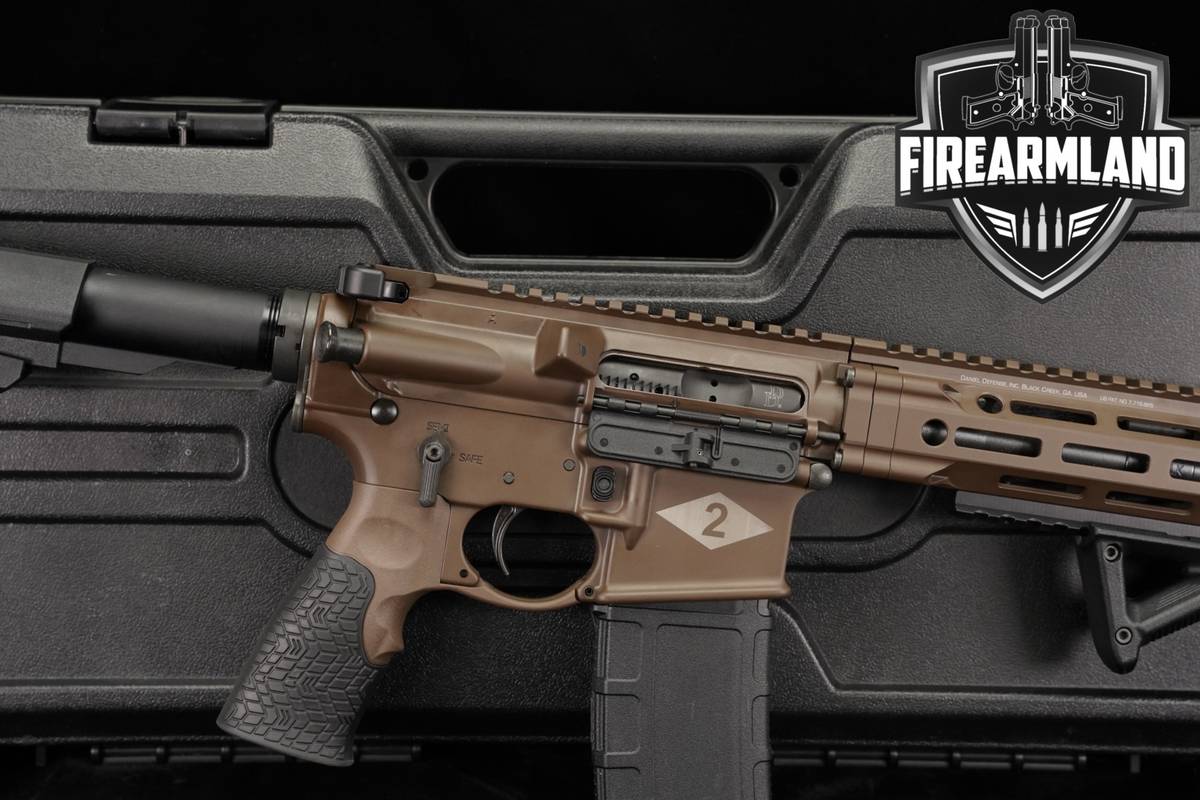 Daniel Defense DDM4V7P 300 Blackout AR-15 AR15 10.3 Tan DDM4 V7 +ORIG CASE