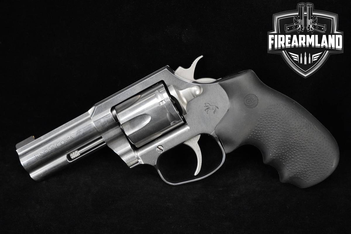 SNAKE-GUN Colt King Cobra 357 Magnum Stainless Colt King-Cobra DA/SA