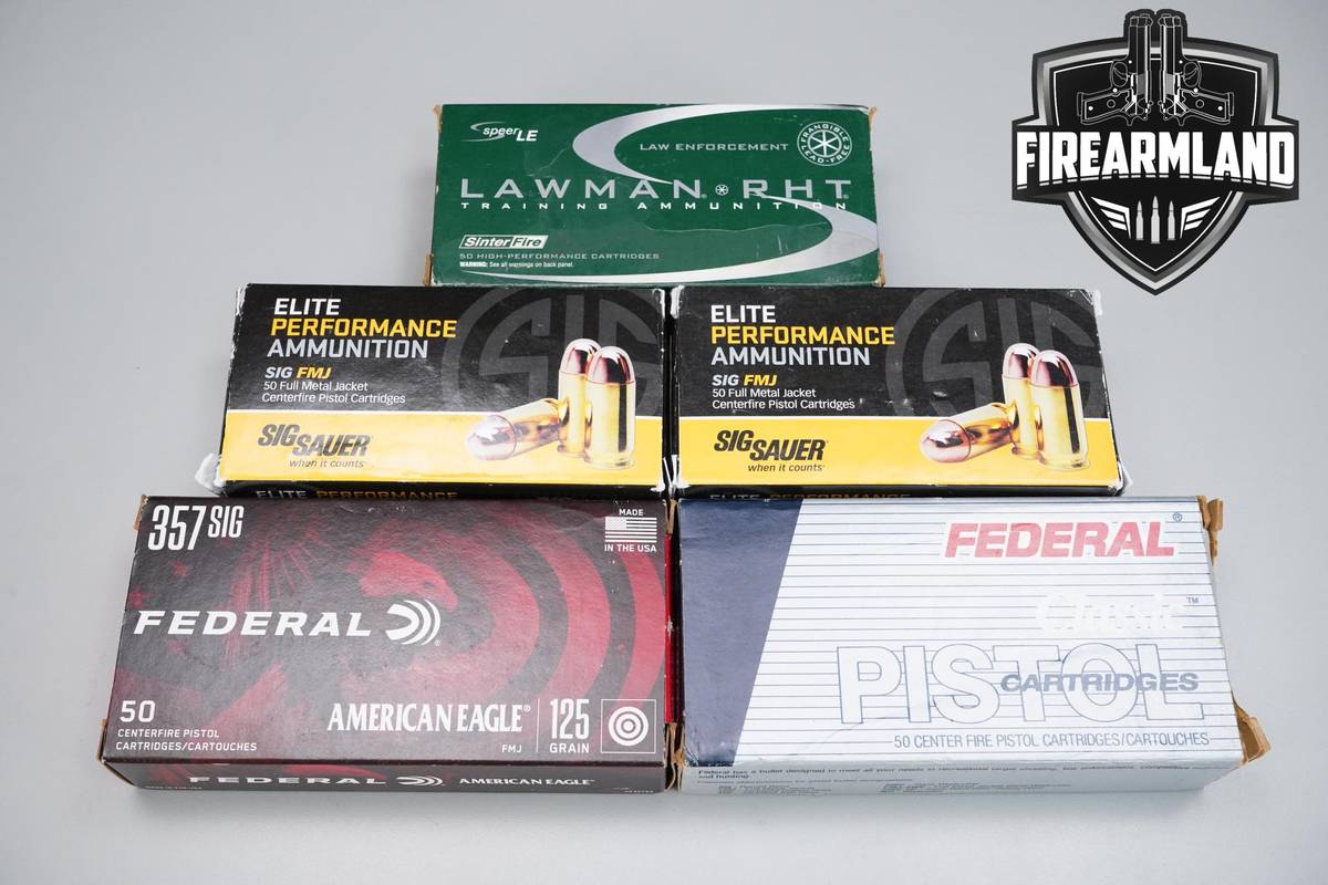 250 RDS! 357 SIG Ammo 357SIG