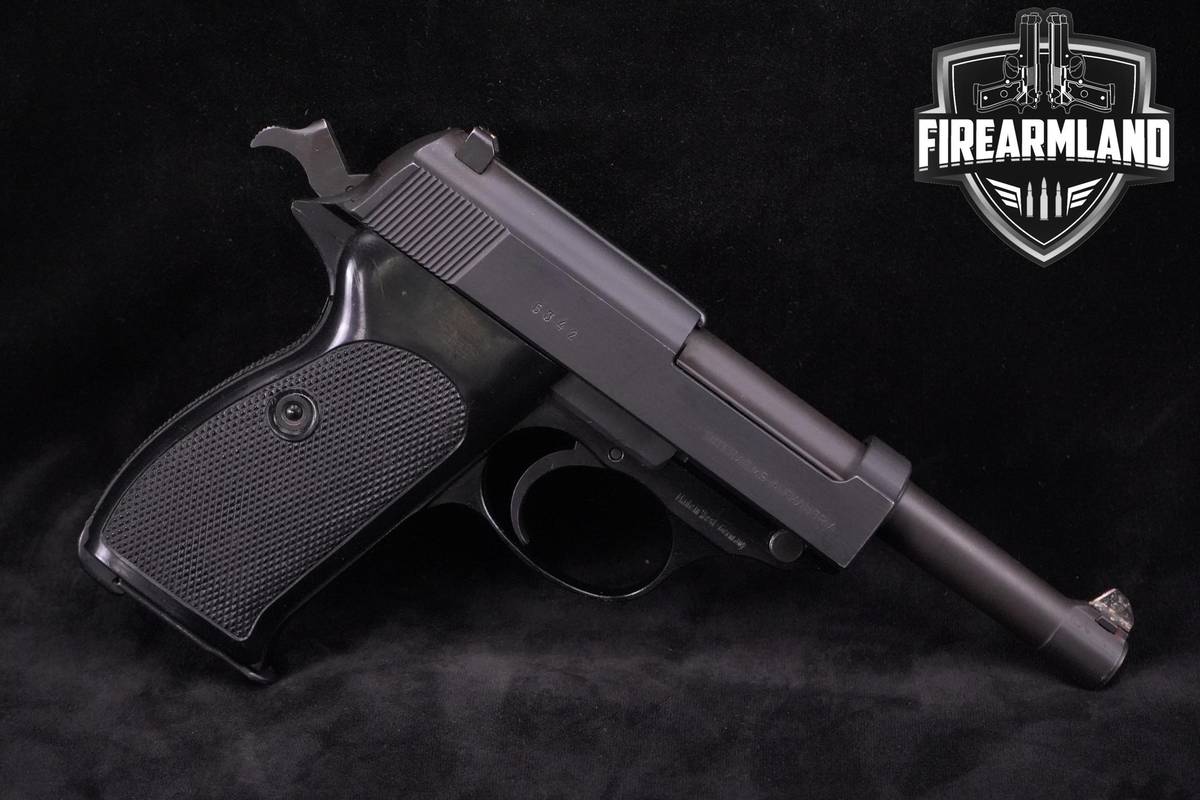 COLD-WAR Walther P38 9mm 4.9" Blued P1 P-38 +3 MAGS