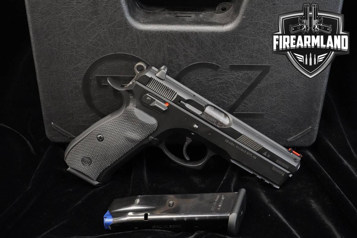 CZ 75 SP-01 9mm 4.7" CZ +2 MAGS & ORIG CASE