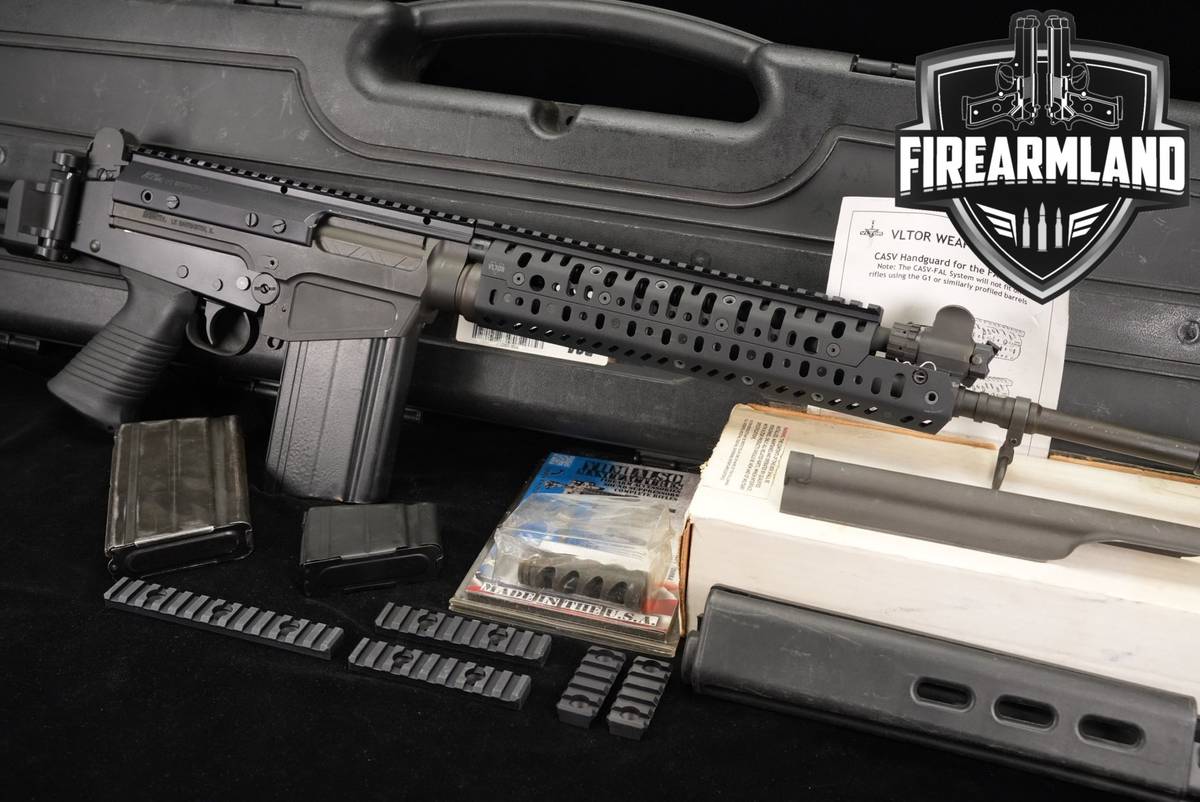 DS Arms SA58 Para 7.62 NATO 18" SA 58 +3 MAGS, ORIG CASE, EXTRAS