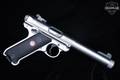 2018 Sturm Ruger Mark IV Target .22 LR Satin Stainless in Excellent Condition Image 2