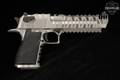 Magnum Research Desert Eagle Mark XIX White Tiger Stripe .44 Rem Magnum White Tiger Stripe in Excellent Condition Image 4