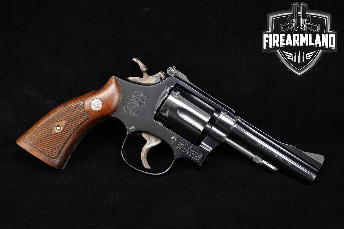 1966 Smith & Wesson Model 15-2 K-38 Combat Masterpiece 38-Special S&W 15-2