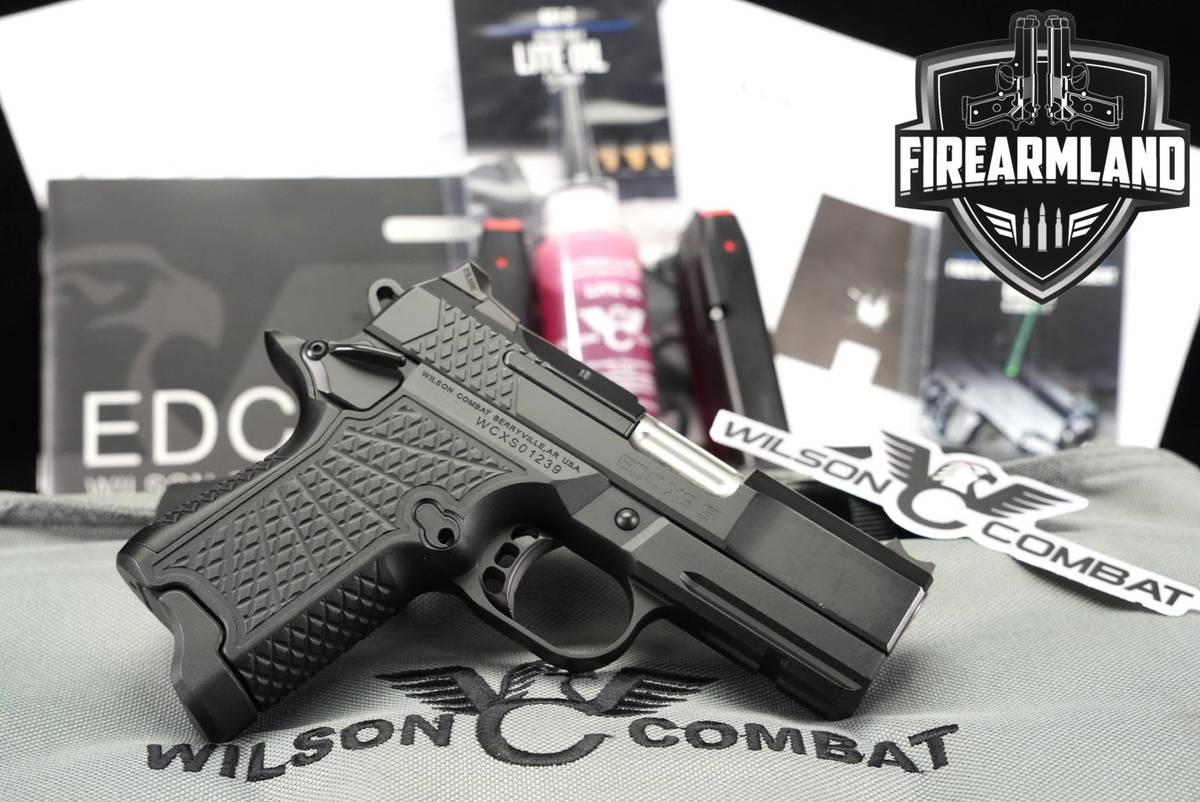 Wilson Combat EDC X9S 9mm WC 3.25" EDCX9S 1911 2011 X9-S +3 MAGS & ORIG BOX