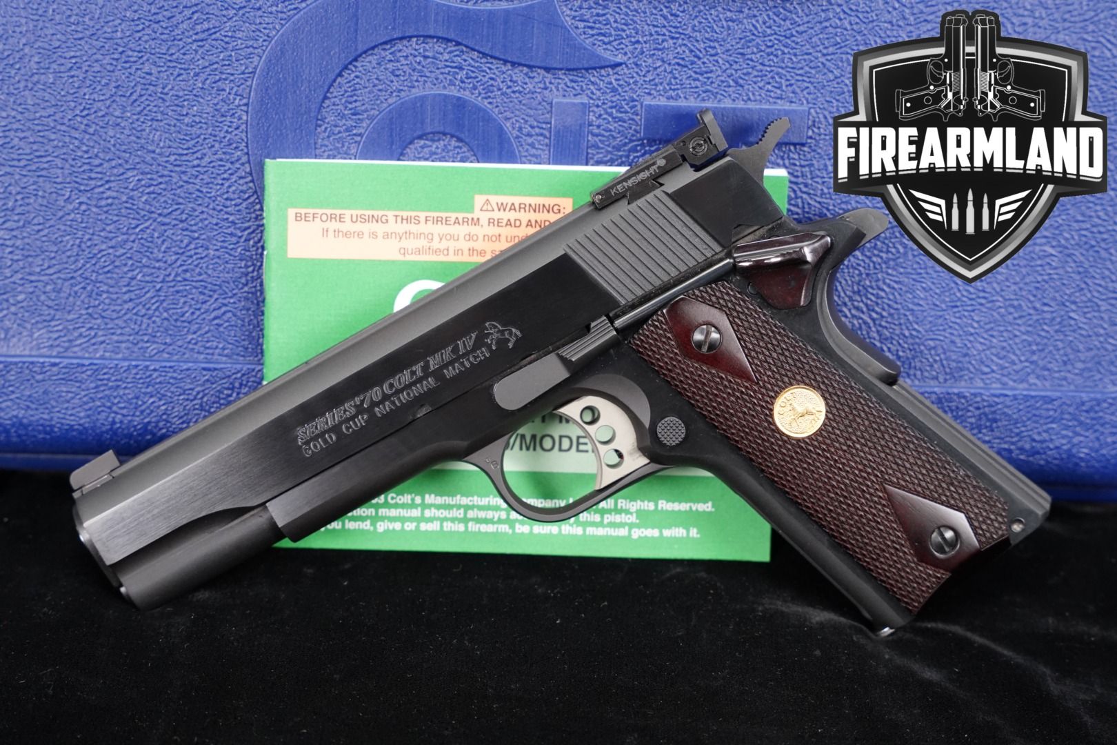 Colt Gold Cup National Match Mk IV/Series 70 9mm 1911 5