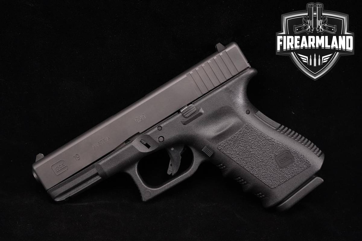 Glock 19 Gen3 9mm 4" Glock-19 G19 Gen-3 +2 MAGS & ORIG CASE