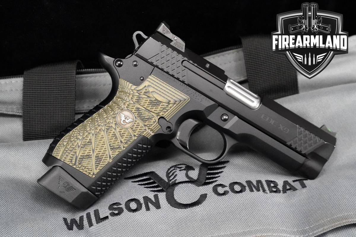 Wilson Combat (WC) EDC X9 9mm 1911 4" EDC-X9 1911 EDCX9 ORIG CASE
