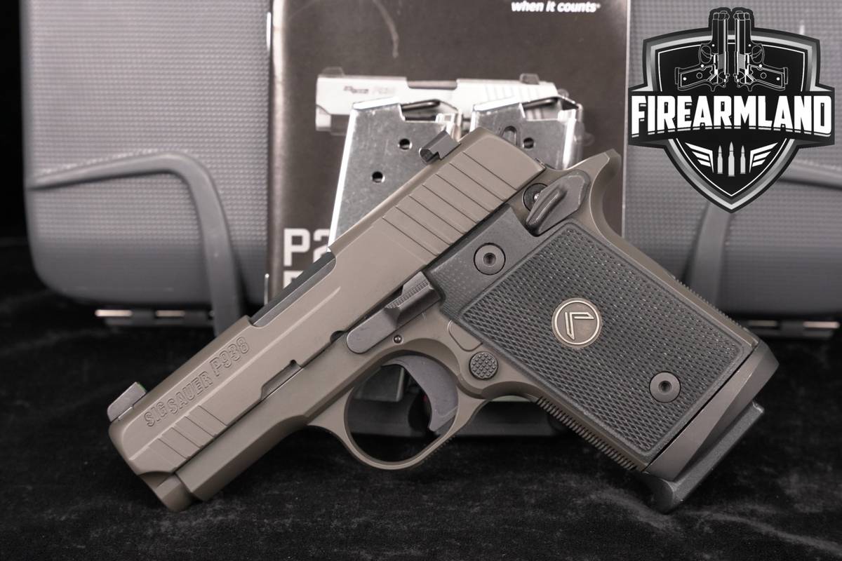 Sig Sauer P938 Legion 9mm P 938 +3 MAGS & ORIG CASE