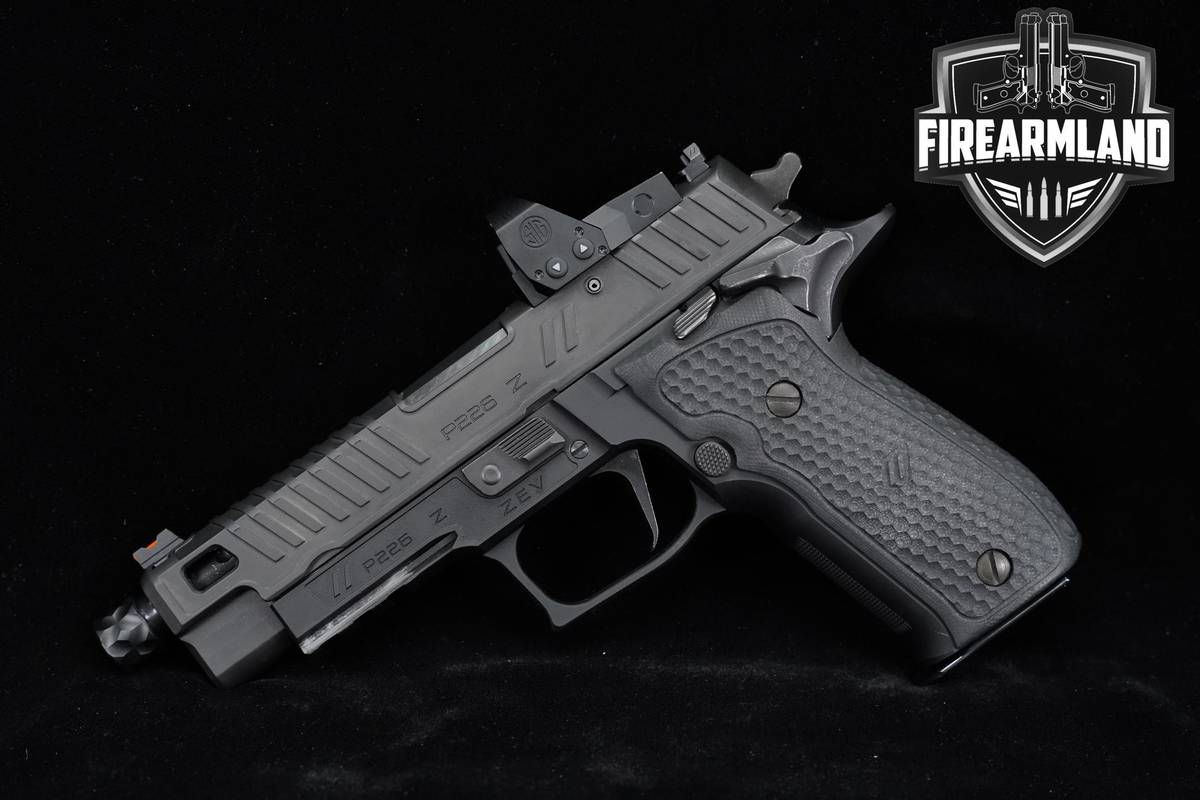 Sig Sauer P226 ZEV SAO RXP 9mm P-226 +3 MAGS, OG CASE & ROMEO1 PRO OPTIC