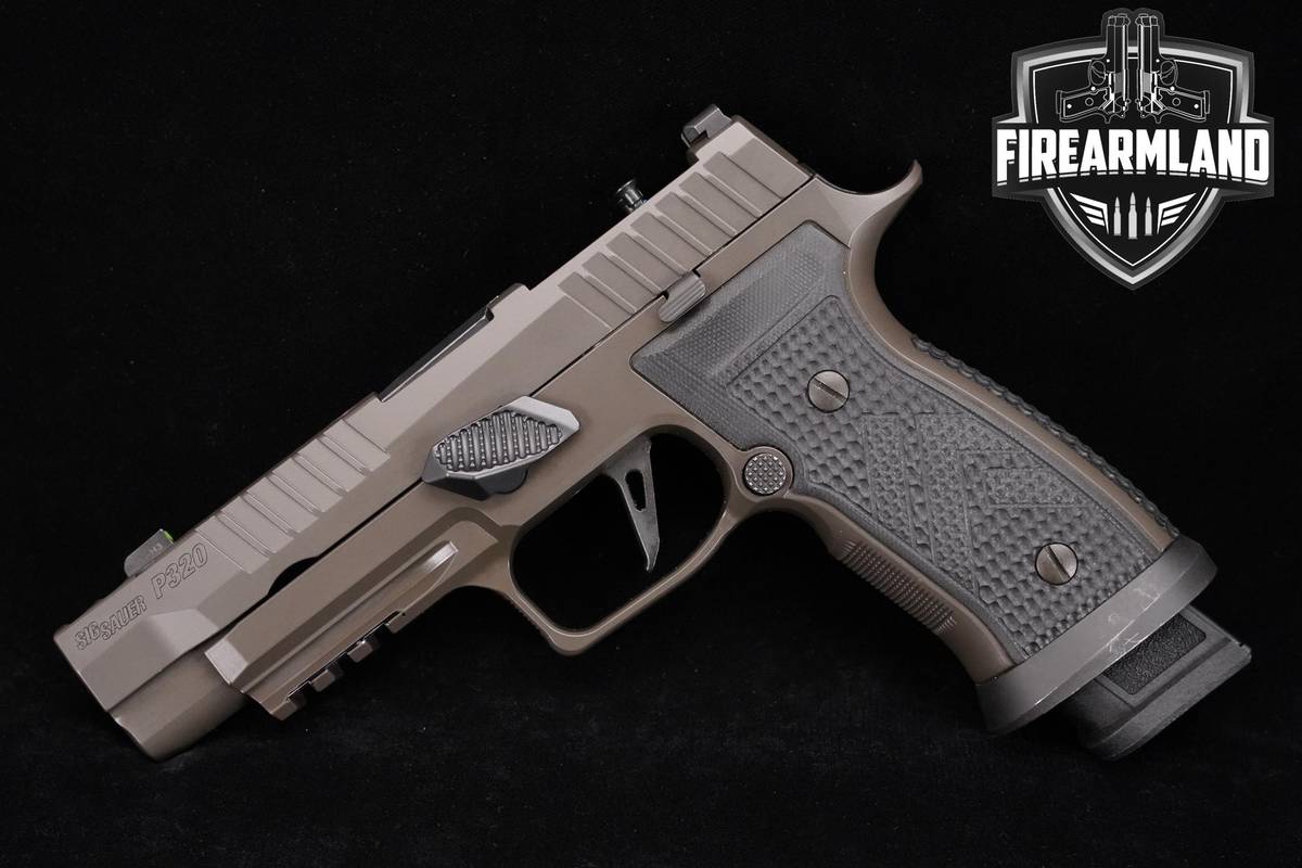 Sig Sauer P320-AXG Legion 9mm 3.9" P-320 +5 MAGS & ORIG CASE