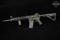 Specialized Tactical Systems AR-15 5.56mm NATO Two-Tone Black & OD Green in Very Good Condition Image 2