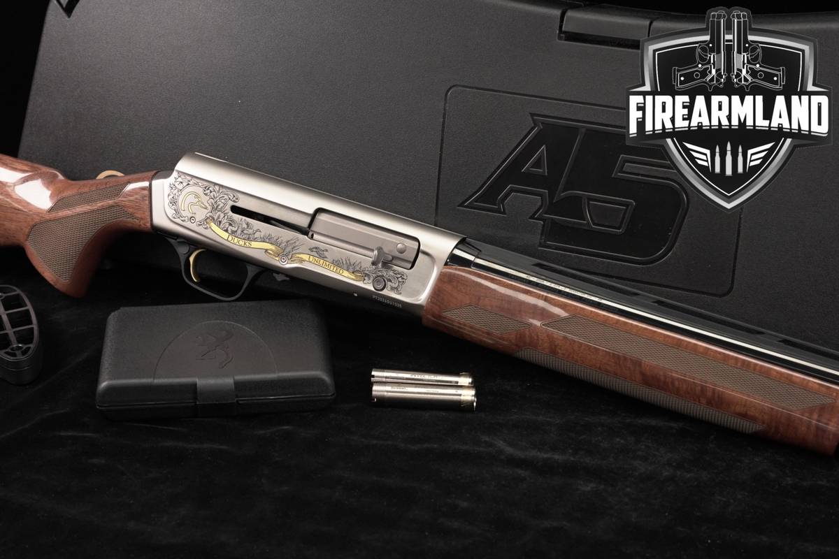 LIMITED Browning A5 DUCKS UNLIMITED 2016 Edition 20-Gauge Nickel & Walnut