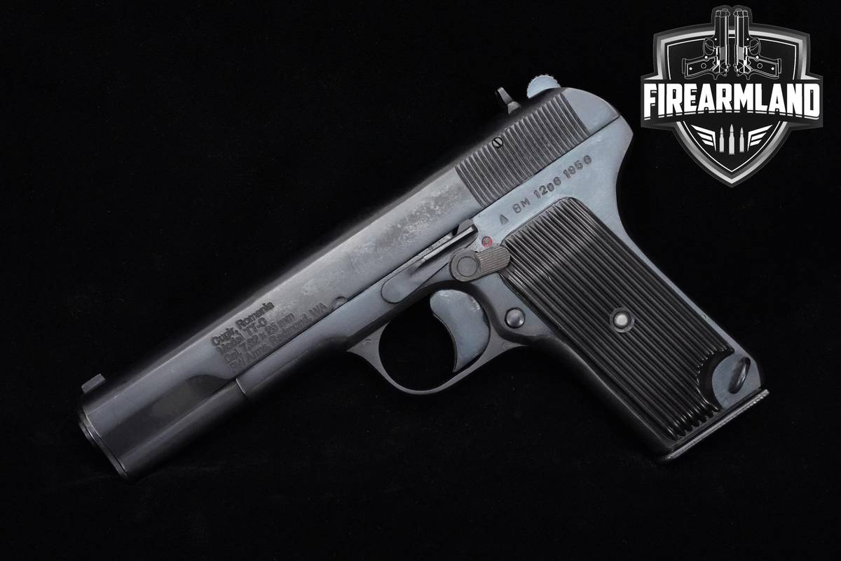 VINTAGE! 1956 Cugir TT-C 7.62x25 4.5" Blued Cugir TTC TT-33 Tokarev