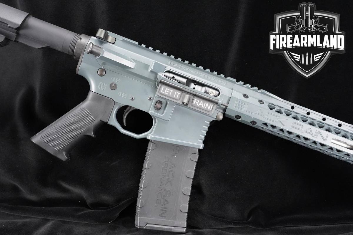 Black Rain Ordnance Fallout-15 223 Wylde AR15 11.5" Cold-War Grey