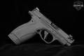 Smith & Wesson (S&W) Bodyguard 2.0 Performance Center Carry Comp, No Thumb Safety (NTS) .380 ACP Two-Tone Gray & Black in Very Good Condition Image 3
