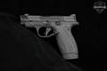Smith & Wesson (S&W) Bodyguard 2.0 Performance Center Carry Comp, No Thumb Safety (NTS) .380 ACP Two-Tone Gray & Black in Very Good Condition Image 4