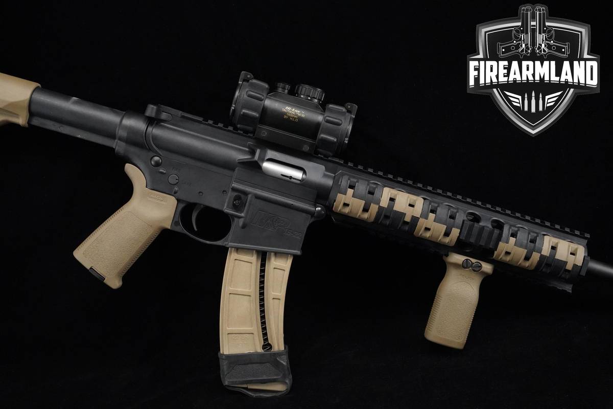 Smith & Wesson S&W M&P15-22 22LR 16.5" FDE AR-15 AR15 M&P 15-22