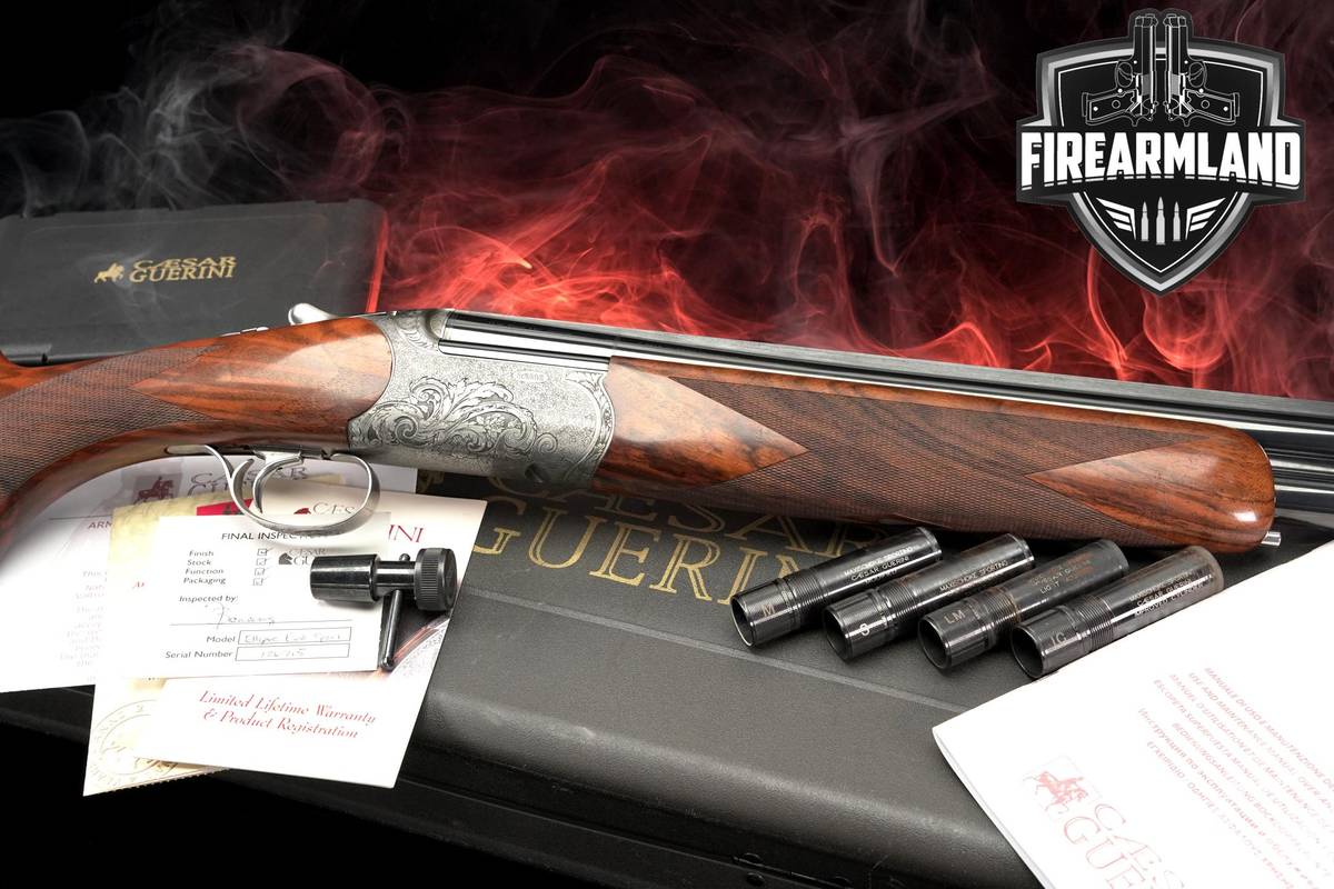 Caesar Guerini Ellipse Evo Sport 12-Gauge 30" Walnut O/U Shotgun +ORIG CASE