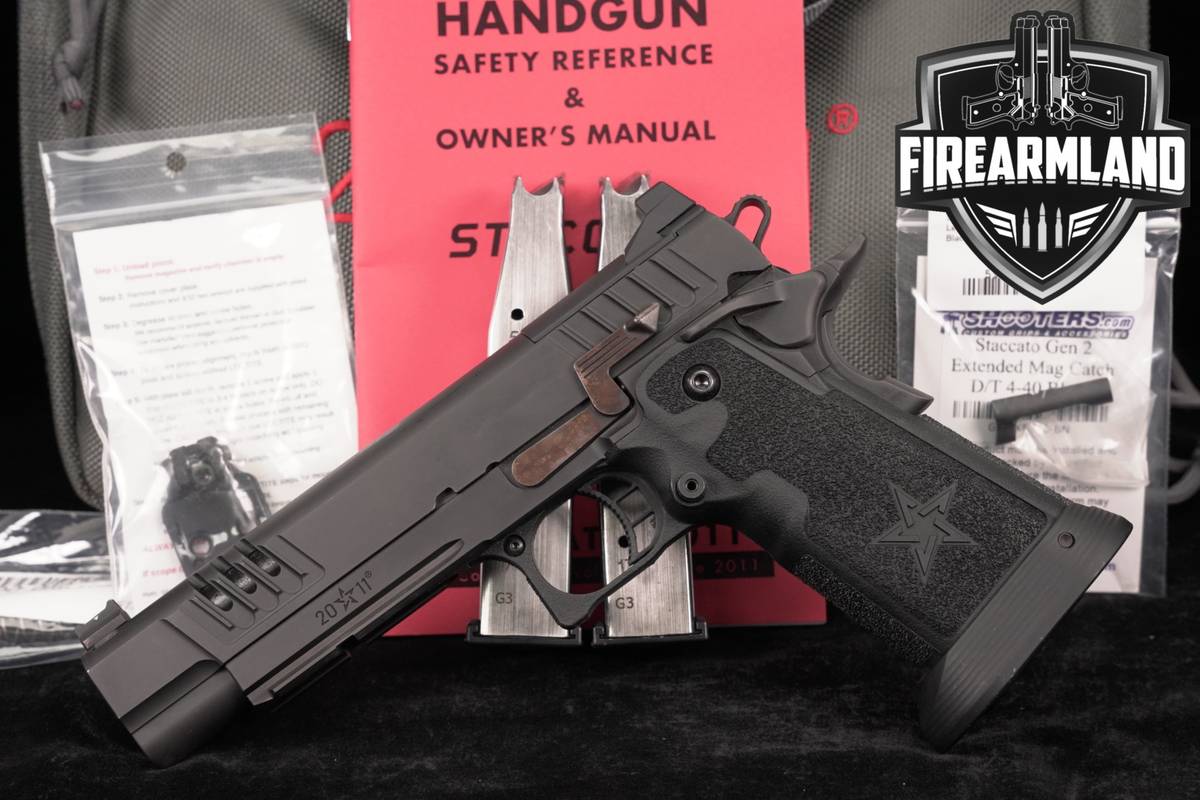 Staccato XL 9mm 5.4" STI 1911 2011 +3 MAGS & ORIG CASE