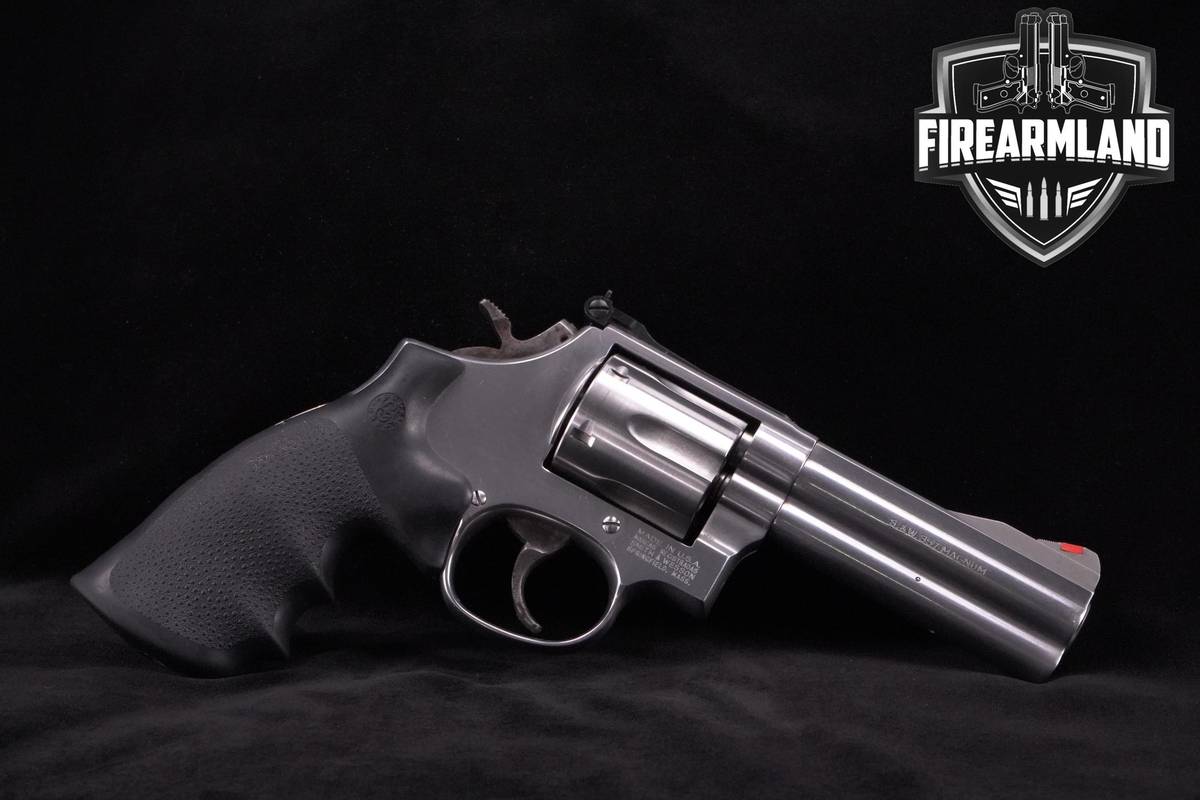 Smith & Wesson Model 686-4 357-Magnum 4" Stainless S&W 686-4