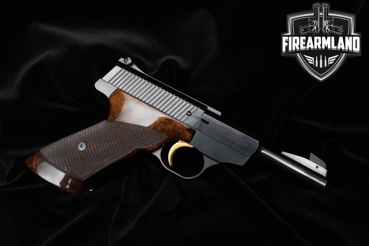 LIKE-NEW 1975 Browning Challenger Gold 22LR 4.5" Blued Belgium Vintage