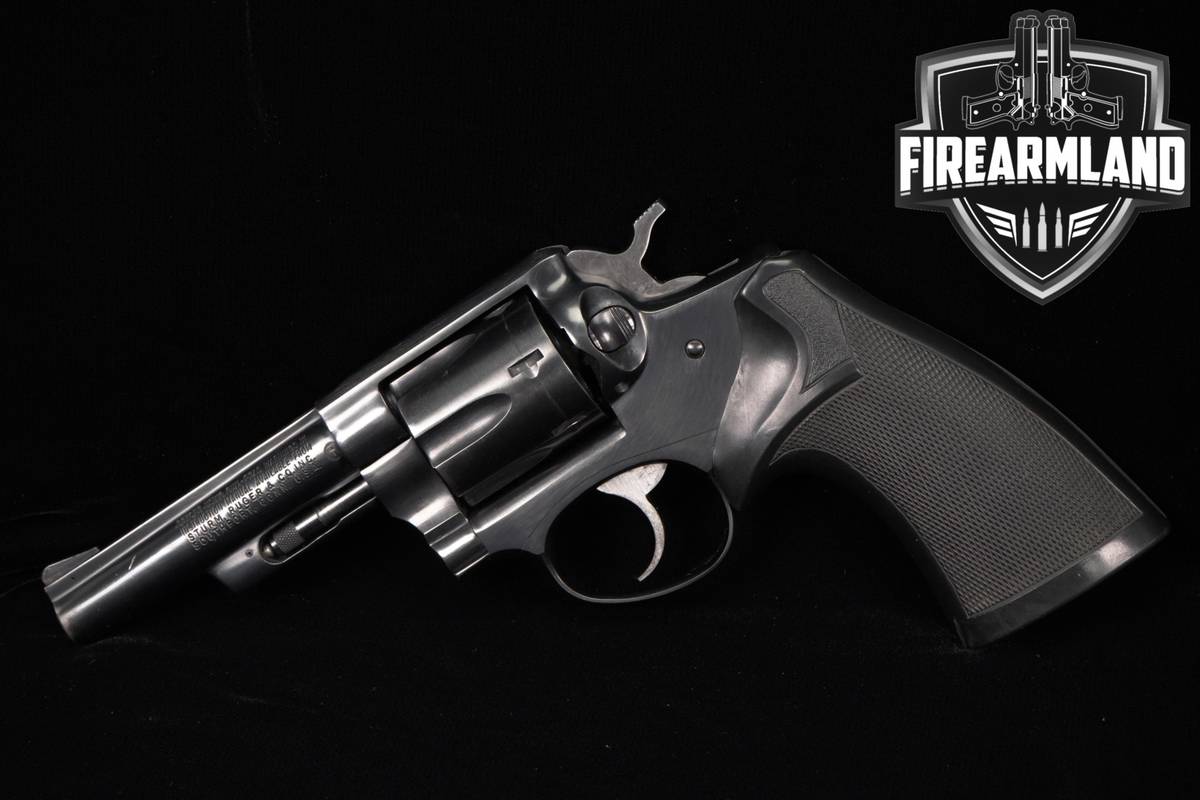 1981 Ruger Police Service-Six 357 Magnum 4" Blued 6 DA/SA LEO