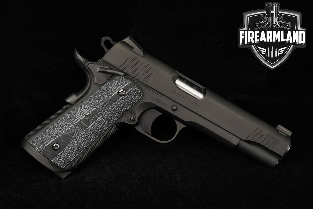 Colt Government Model Combat Unit Series 80 45 ACP 1911 5" +ORIG CASE