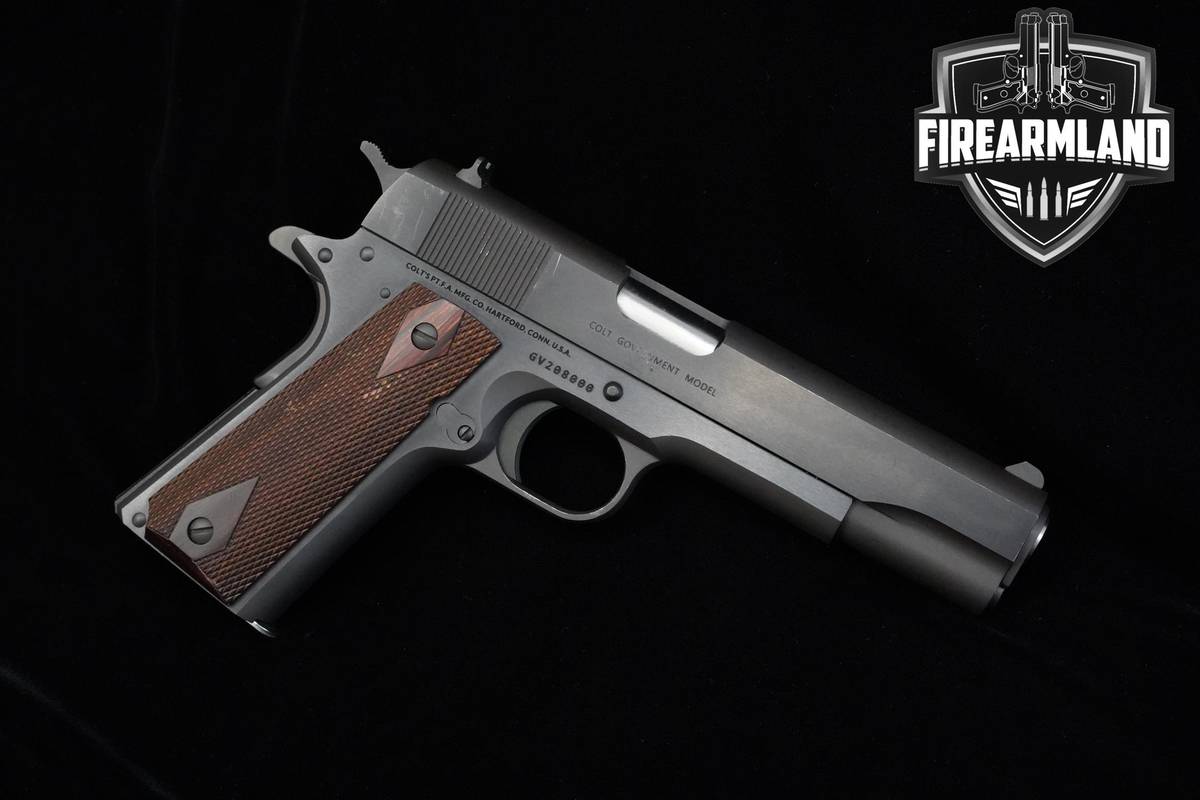 Colt Government Model MK IV Series 70 45 ACP 5" Blued Colt 1911A1 ORIG CASE