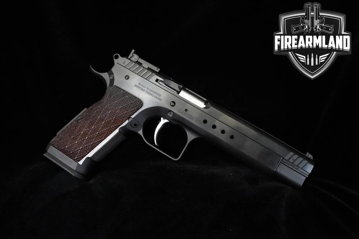 Tanfoglio Witness Hunter 45 ACP 6" Blued Tanfoglio-Witness Hunter ORIG CASE
