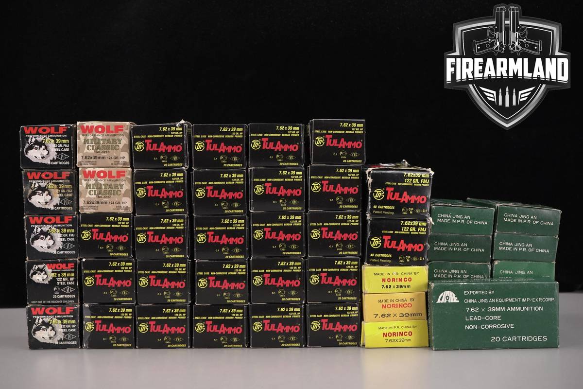 960 RDS! 7.62x39 Ammo 762