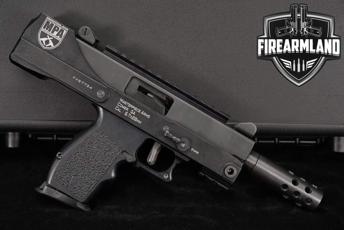 MasterPiece Arms MPA57 MPA57DMG Defender 5.7x28 5" MPA-57 +ORIG CASE