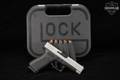 Glock G48 9mm Luger Two-Tone Black & Silver in Good Condition Image 2