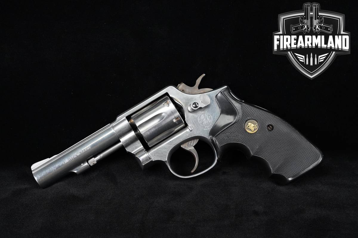 1980'S Smith & Wesson S&W Model 64-5 38 Special 4" Satin Stainless DA/SA