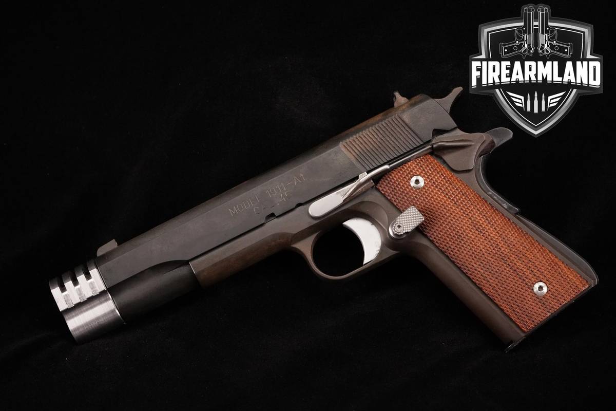Springfield Armory M1911-A1 45 ACP 5" Blued Springfield M1911-A1 +6 MAGS