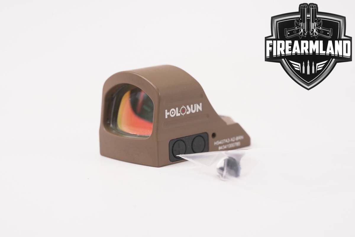Holosun HS407A3-X2-BRN 3 MOA Red Dot Sight HS 407A3 HS407