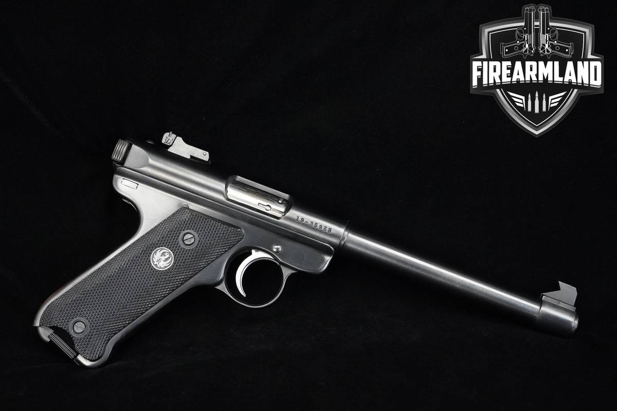 1984 Ruger Mark II Target 22LR 6.75" Blued Ruger-Mark II Mark-2 MKII +2MAGS