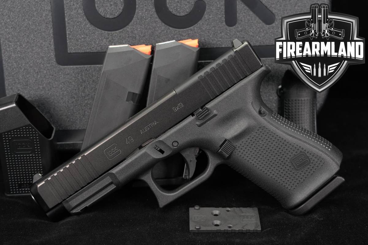 Glock 49 Gen5 MOS 9mm G49 Gen-5 +3 MAGS & ORIG CASE