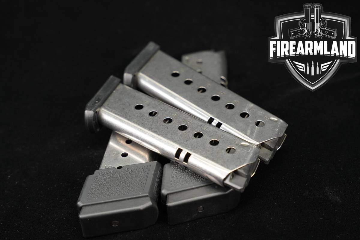 Sig Sauer FOUR (4) P220 8 & 10 Round Magazines .45 ACP P-220 Mags