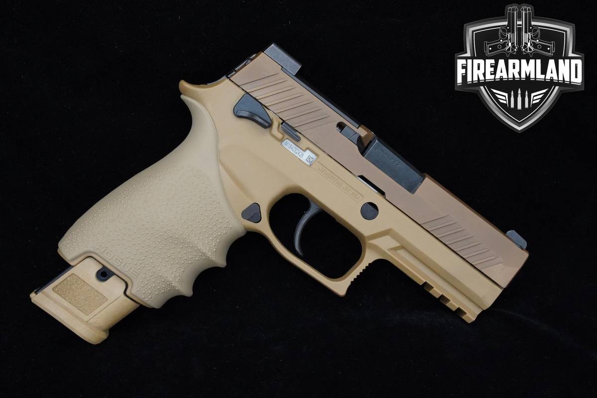 Sig Sauer P320 M18 9mm 3.9" Coyote PVD Sig-Sauer P320 P-320 M-18 +ORIG CASE