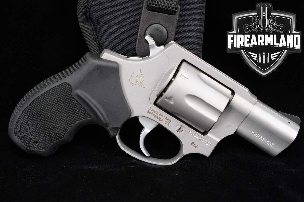 Taurus 856 38 Special 2" Stainless Snub-nose DA/SA Full-Lug +HOLSTER