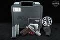 Sig Sauer P938 SAS AMBI Custom Shop 9mm Luger Two-Tone Silver & Black in Very Good Condition Image 2