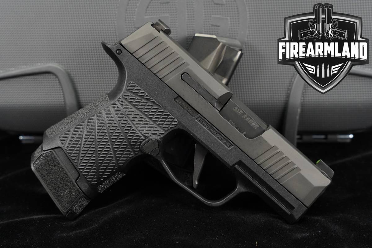 Sig Sauer P365 9mm 3.1" Grey P 365 +2 MAGS & ORIG CASE