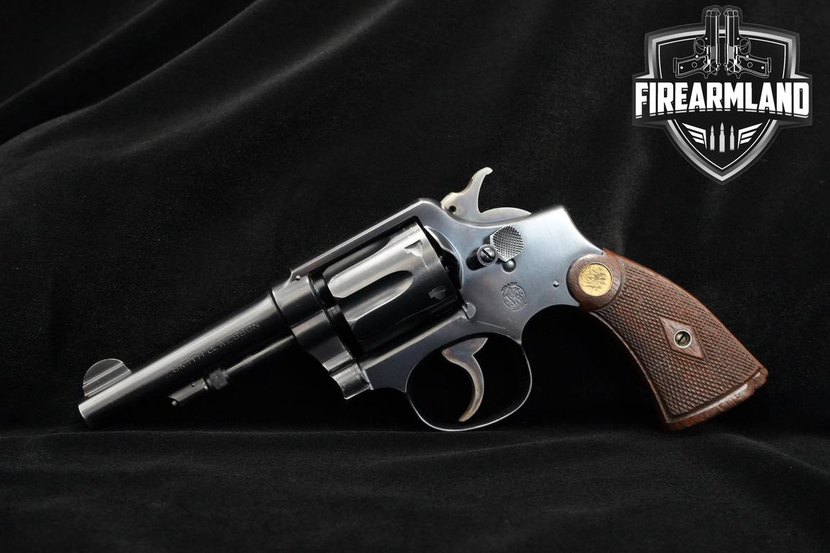 1930's Smith & Wesson S&W Model of 1905 M&P Hand Ejector 38 Special 4" S&W