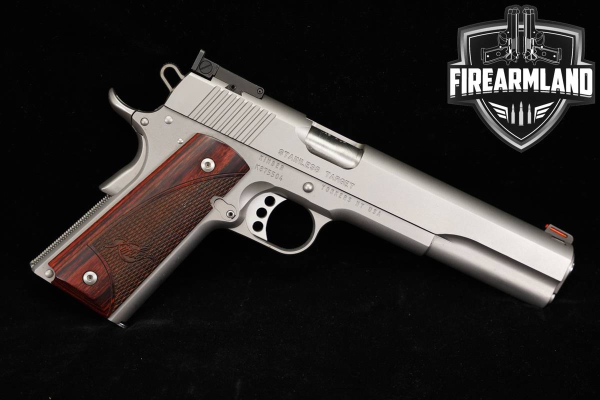 Kimber Stainless Target LS Long Slide 45 ACP 1911 6" Satin